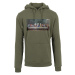 Mikina Urban Classics Can't Hang With Us Hoody Olive