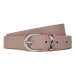 Calvin Klein Dámsky opasok Round Organic Loop Belt 2.5 K60K611930 Ružová