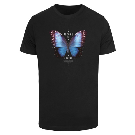 Men's T-shirt Become the Change Butterfly black