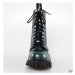 topánky kožené ALTERCORE Green Rub-Off Čierna zelená