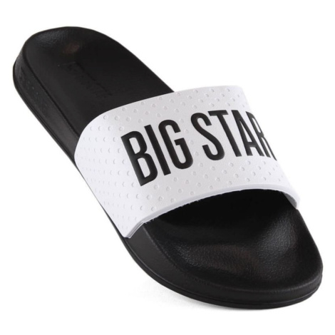 Big Star M INT1905B biele penové športové žabky