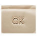 Calvin Klein Kabelka Quilt K60K611893 Béžová