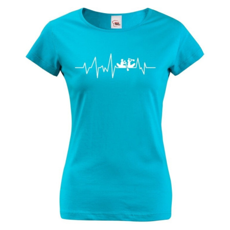 Dámske tričko Vodácky pulz - ideálne tričko na vodu