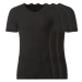 LIVERGY® Pánske spodné tričko z jemnej rebrovitej pleteniny, 3 kusy (okrúhly výstrih)