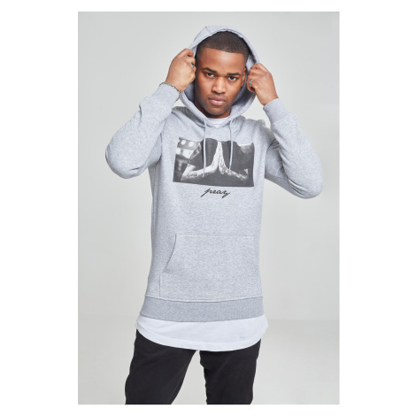 Men's Pray Hoody - Grey mister tee