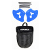 Swimaholic strength paddles blue