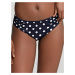 Spodný diel plaviek Swimwear Anya Riva Spot Gather Pánt navy/vanilla SW1456 46