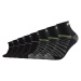 Skechers  3PPK Unisex Mesh Ventilation Quarter Socks  Športové ponožky Čierna