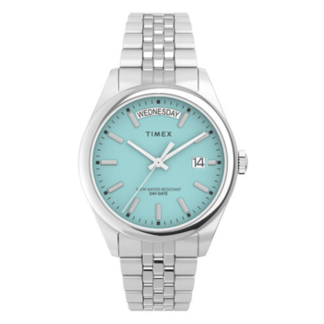 Timex Hodinky Legacy Day and Date Tiffany TW2V68400 Strieborná