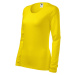 Malfini Slim Dámske tričko 139 žltá