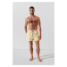 Plavky Karl Lagerfeld Stripe Aop Short Boardshorts Stripe Aop Lemon Drop