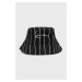 Bavlnený klobúk Karl Kani KAHW02100102-black, čierna farba, bavlnený
