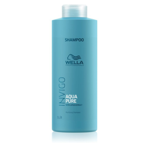 Wella Professionals Invigo Aqua Pure hĺbkovo čistiaci šampón