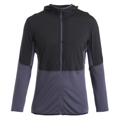 Pánska funkčná mikina Icebreaker Men Merino 200 Realfleece™ Descender LS Zip Hoodie Icebreaker Merino