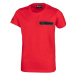 Lotto HARIAN Chlapčenské polo tričko s krátkym rukávom, červená, veľkosť