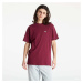 Vans Left Chest Logo Tee Wine