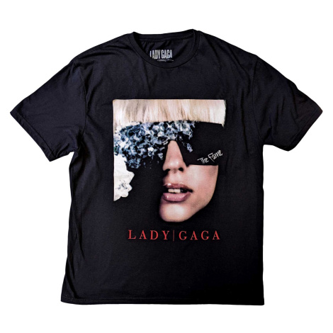 Lady Gaga tričko The Fame Photo Čierna