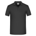 James&amp;Nicholson Pánska polokošeľa JN874 Black