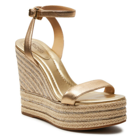 MICHAEL Michael Kors Espadrilky 40S4LGHS2M Zlatá