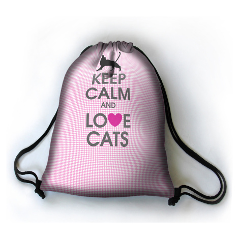 Bertoni Unisex's Backpack Love Cats