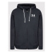 Under Armour Mikina Rival Terry Full-Zip 1370409 Čierna Loose Fit