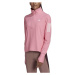adidas OTR 1/2 ZIP Dámske bežecké tričko, ružová, veľkosť
