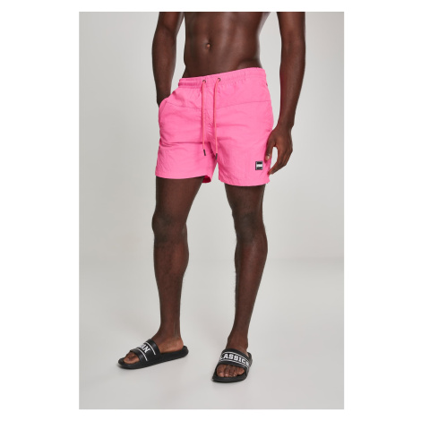 Block Swim Šortky neonpink Urban Classics