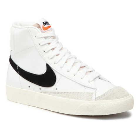 Nike Sneakersy Blazer Mid '77 CZ1055 100 Biela