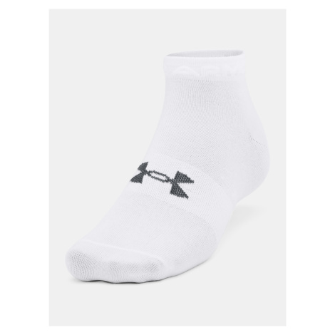 Ponožky Under Armour Essential Low Cut 3Pk - biela