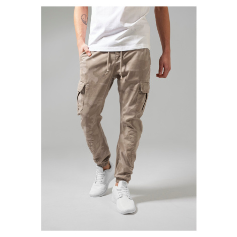 Camo Cargo Jogging Pants Sand Camouflage Urban Classics