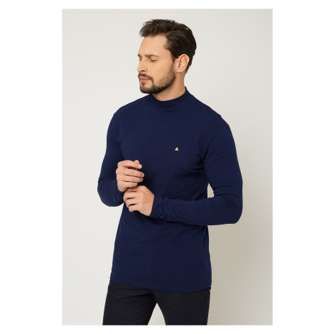 Lumide Man's Blouse LU17 Navy Blue