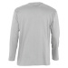 SOĽS Monarch Pánske tričko s dlhým rukávom SL11420 Grey melange