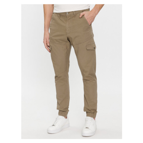 Guess Jogger nohavice M4RB17 WFYSA Hnedá Slim Fit