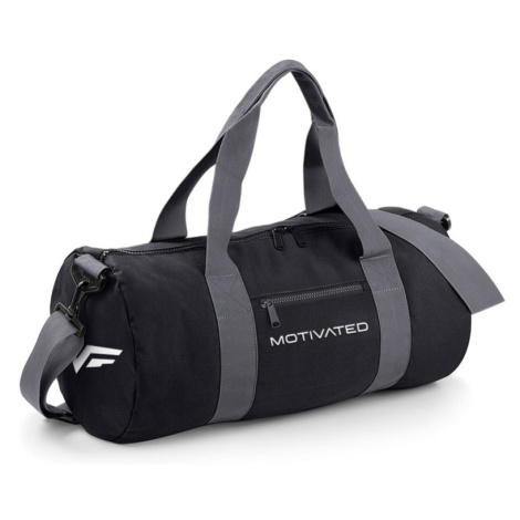 MOTIVATED - Športová taška (čierno-sivá) 320 - MOTIVATED