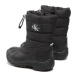 Calvin Klein Jeans Snehule Snow Boot V3X6-80419-1474 M Čierna