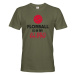 Pánske tričko s potlačou "Florbal is in my blood" - tričko pre florbalistov