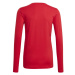 adidas TEAM BASE TEE Y Juniorské futbalové tričko, červená, veľkosť