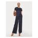 ViCOLO Culottes nohavice TB0034 Tmavomodrá Relaxed Fit