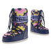 Dámske vysoké zimné topánky MOON BOOT MB ICON FLOWER-JB10 LILAC CYBER LIME