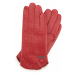 Červené dámske rukavice