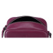 Calvin Klein SCULPTED CAMERA BAG18 Dámska kabelka, vínová, veľkosť