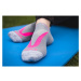 Voxx Rex 10 Unisex športové ponožky - 3 páry BM000000596300100252 šedá/ružová