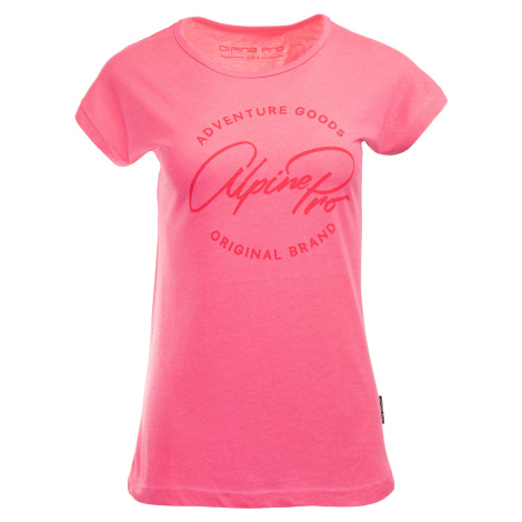 Women's T-shirt ALPINE PRO DAFKA camellia rose