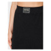 Versace Jeans Couture Puzdrová sukňa 73HAEM29 Čierna Slim Fit