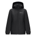 Jack Wolfskin Flaze K black, Detská bunda na zips