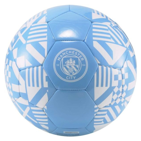 Puma MANCHESTER CITY FC FTBLCULTURE UBD BALL Futbalová lopta, svetlomodrá, veľkosť