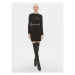 Calvin Klein Jeans Každodenné šaty Logo Elastic J20J222518 Čierna Regular Fit