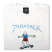 Thrasher Skate Mag Gonz Logo Short Sleeve Tee - Pánske - Tričko Thrasher - Biele - 144900