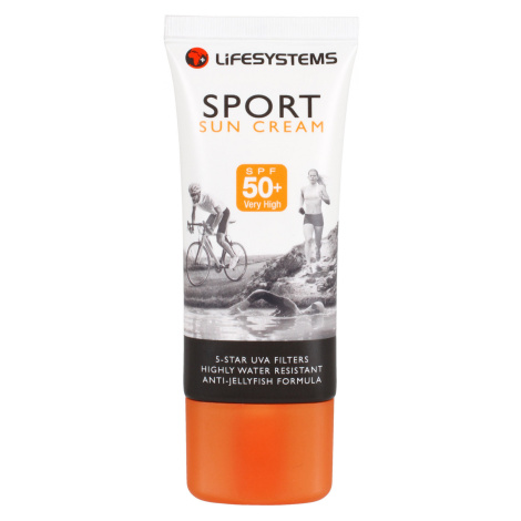 Opaľovací krém Lifesystems Sport SPF50+ Sun Cream - 50ml Farba: biela