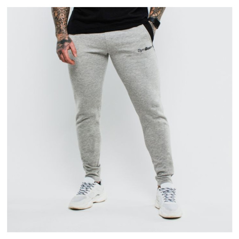 GymBeam Tepláky Slimfit Grey  S